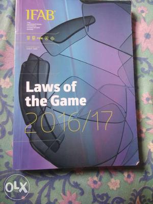 Fifa laws of the game book for budding refrees