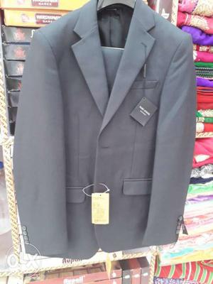 Full suit blazer with pent 8n only /- gray