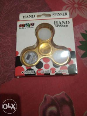 Gold Hand Spinner With Box