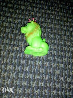 Green Lion Figurine