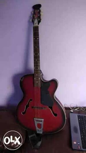 Guitar 1 year old price negotiable