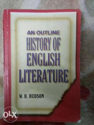 History Of English Literature Book