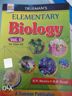It is volume 2 elementary biology