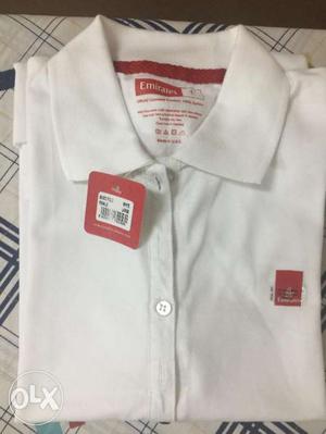 Ladies Polo T shirt - Emirates Airlines