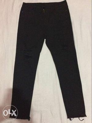 Ladies high waist jeans.(size.large)