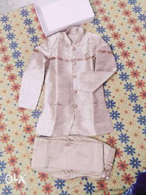 New Sherwani With Pant For 9 - 10 Year Child
