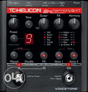 New tc helicon harmony gx t