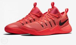 Nike hyper shift all red colour way size 10