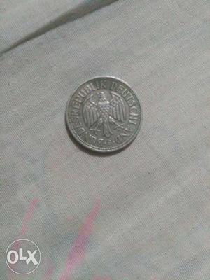 One mark Germany coin 