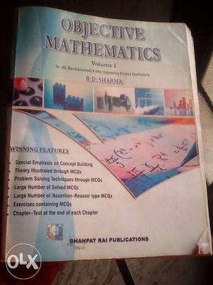 RD sharma vol.1&2 math book for