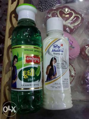 Rajkhushbu hair oil 250ml.with 130ml shampu