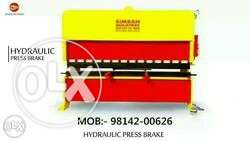 Red And Yellow Hydraulic Press Brake