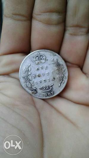 Silver coin of EDWARD VII ()