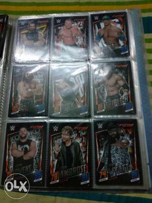 Slam attax Then Now Forever with 27 signature