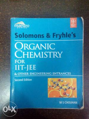 Solomons and Fryhle Organic chemistry for JEE