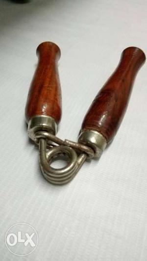 Steel and Wooden Hand Grips