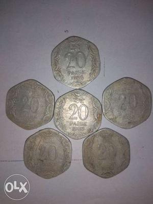  in interval Aluminium coin