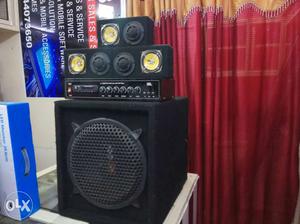 wats.amplifier and big woofer and 5