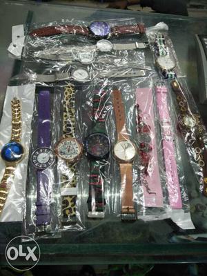 All kind of watch for sale... starting 100 rs