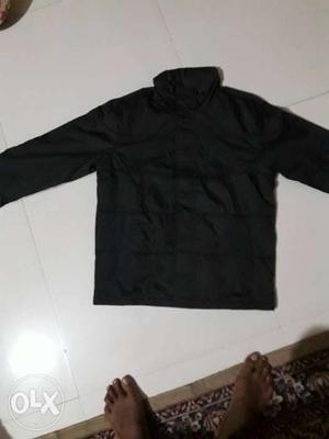 Black New Winter Jacket M size no-9.