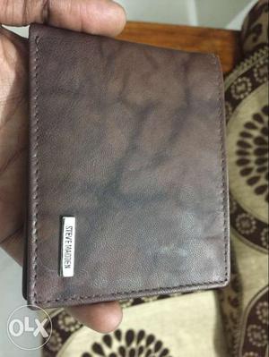 Brown Steve Maidden Bi-fold Wallet