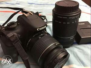 CANON D in excellent condition. with two lens