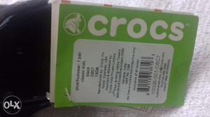 Crocs for kids size 12 cm. Not used fresh item