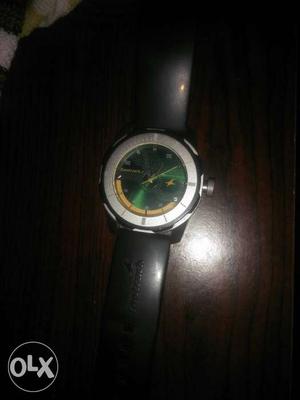 Fastrack watch emerald green superb condition