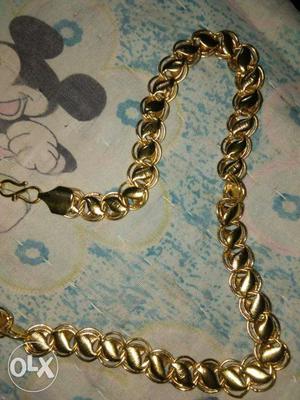 Gold-colored Chain Bracelet