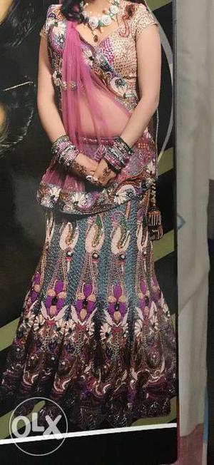 Heavy bridal lehenga worn only once. From H2
