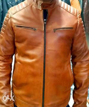 Leather jacket for mens
