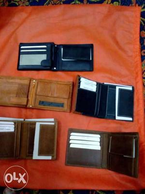 Leather original wallets 450 rs each export