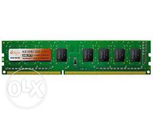 Memory - 4GB DDRMHz Desktop Ram