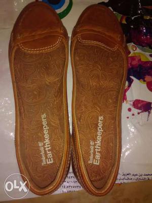 Pair Of Brown shoes brand new