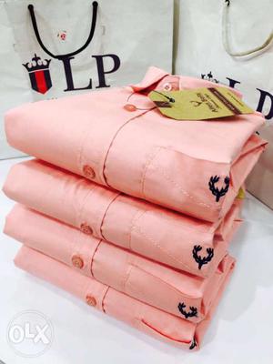 Pink LG Dress Shirt Lot