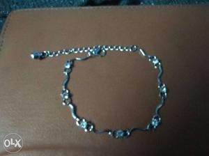 Silver-colored Charm Bracelet With Lobster Lock