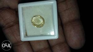 Yellow Topaz Gem Ring Stone..Brand New Available..