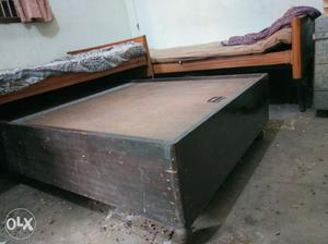 3ft by 6ft Box Bed, very Nice Wood, with
