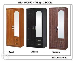 ABI FURN: wooden wardrobe offer price 2 door