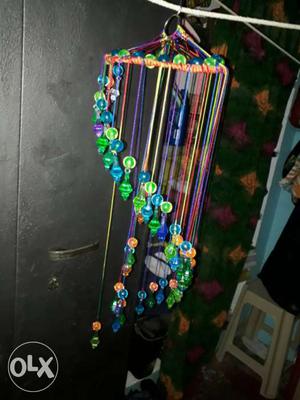 Beaded Multicolored Hanging Decor