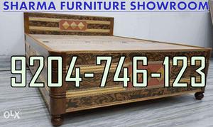 Double Box Bed at SHARMA FURNITURE SHOWROOM (Bed
