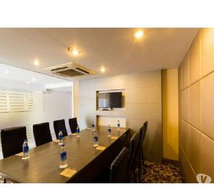 Fully Furnished 250 Sqft with Conference, Pantry & Reception