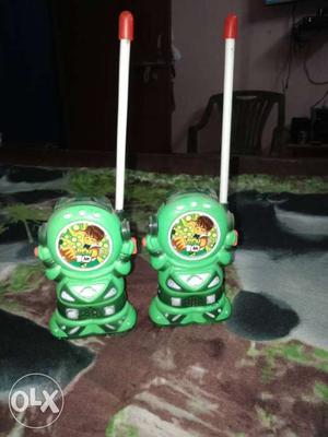 Green Plastic Toys