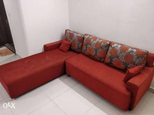 L shaped sofa for sale.. It will be available