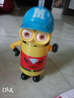 Minions In Blue Cap Plastic Toy