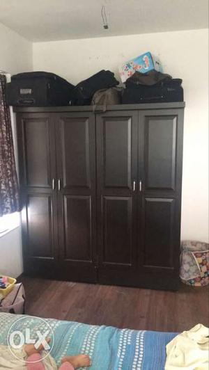 Wardrobes set of 2- used only for one year