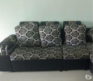 6 seater sectional sofa set with cushions Chennai