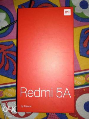 Brand New Redmi 5A on sale.2GB Ram 16 GB Internal.