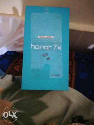 Honor 7x gold 32gb,4gb ram for sale one day old,