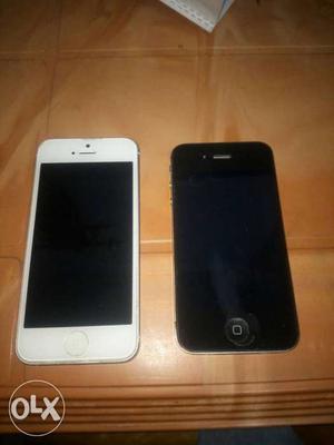IPhone 5 AND iPhone 4s with excellent condition